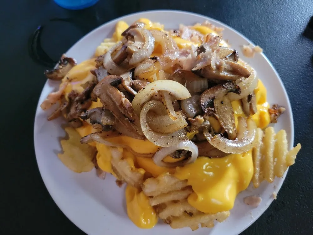 Turkey Pony w Sauteed Onions & Mushrooms